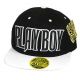 PVC Embroidered Snapback, 3D Silicone Patch Cap, #75 PLAYBOY, 12 Set