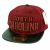 PVC Embroidered Snapback, 3D Silicone Patch Cap, #82 SOUTH CAROLINA, burgundy, dark red.