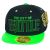 PVC Embroidered Snapback, 3D Silicone Patch Cap, #83 SEATTLE, black.